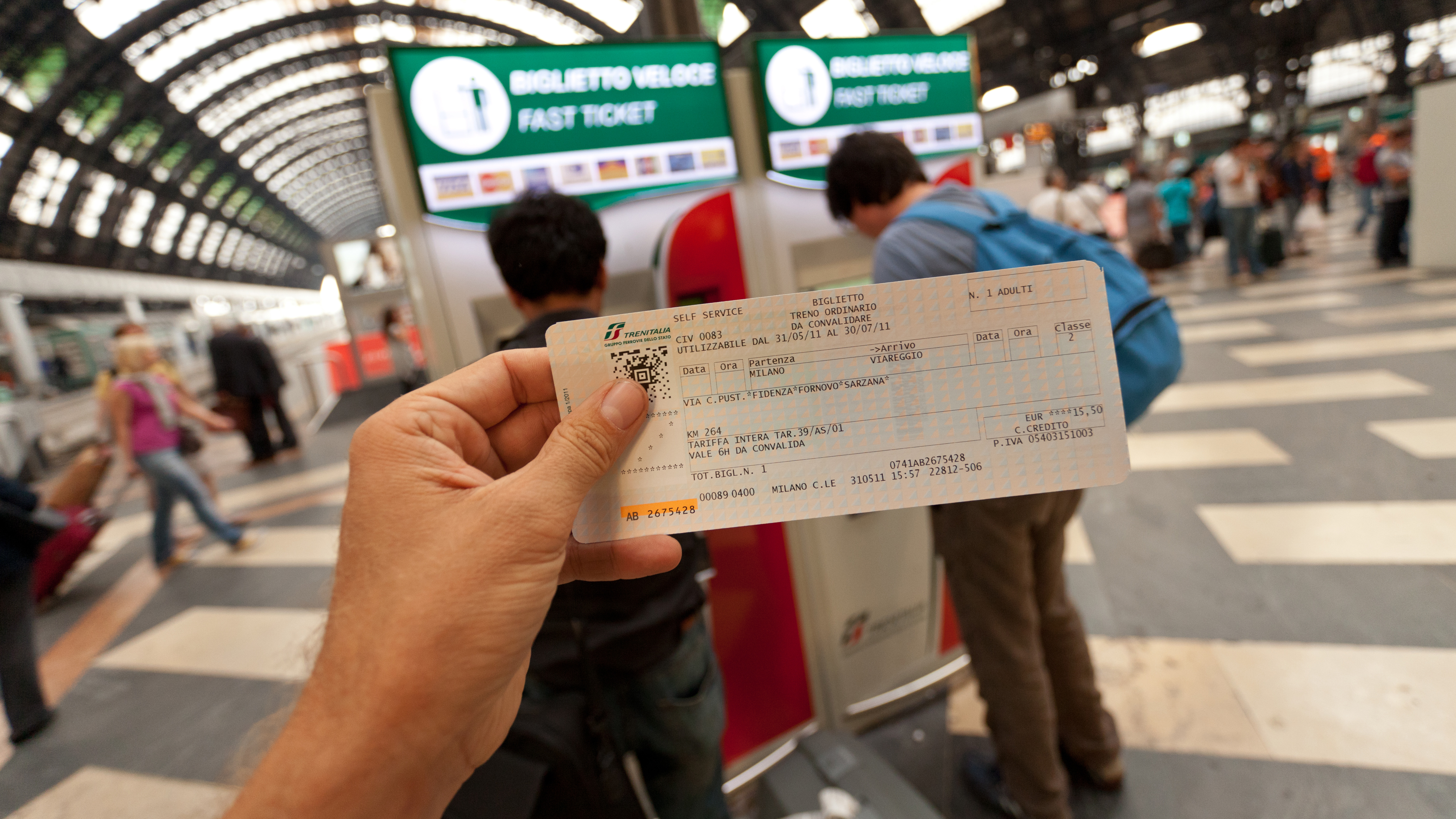 article italy milan train ticket