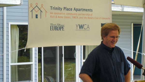 Rick speaking at Trinity Place