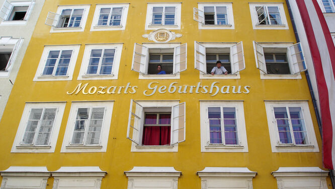 Mozart's Birthplace, Salzburg, Austria