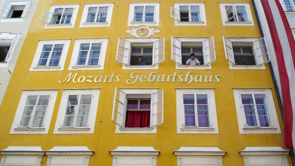 Mozart's Birthplace, Salzburg, Austria
