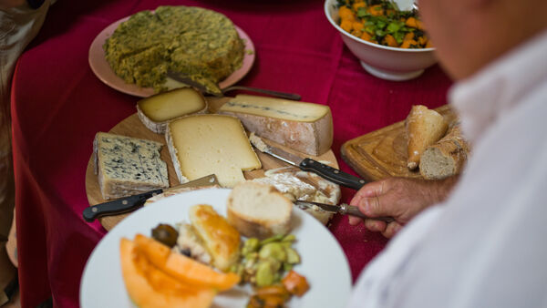 Cheese course, Languedoc, France