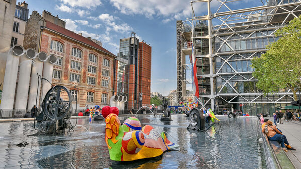 Stravinsky Fountain, Pompidou Center, Paris