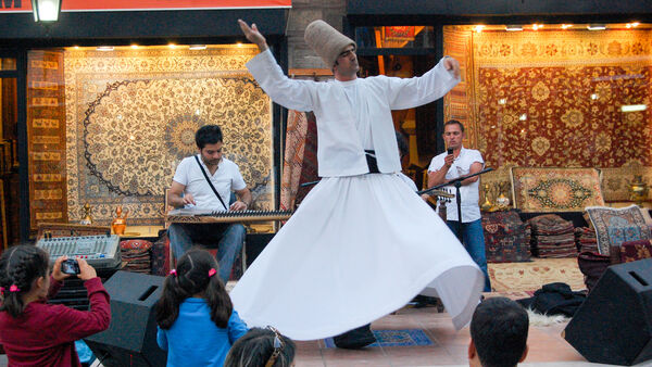 Sufi dancer, Istanbul, Turkey