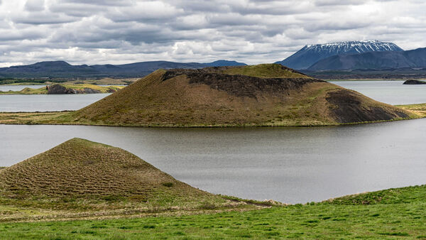 Skútustaðir pseudocraters, Lake Mývatn