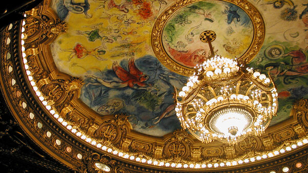 Chagall ceiling, Opéra Garnier, Paris