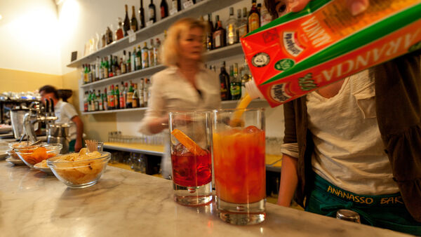 Aperitivo makings, Vernazza (Cinque Terre), Italy