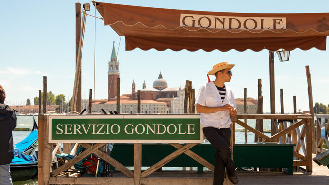 Gondola stand, Venice