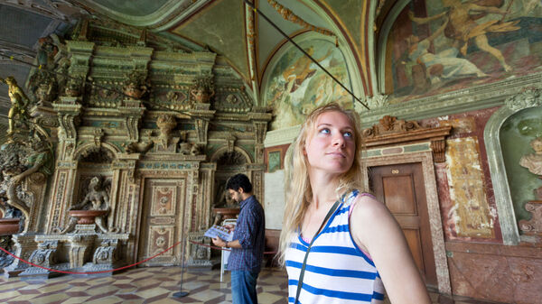 Shell grotto in the Residenz, Munich