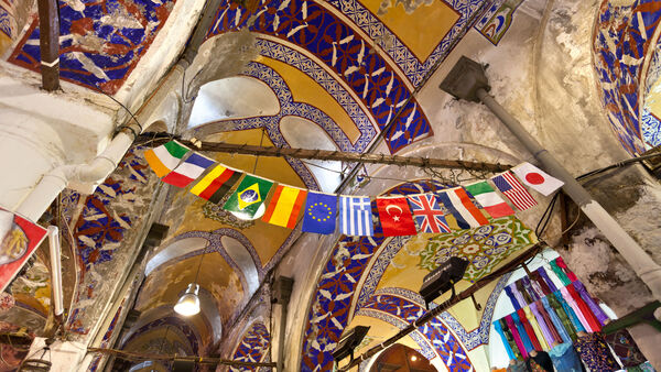 Ceiling of the Grand Bazaar, Istanbul