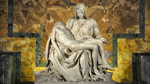 Michelangelo's Pieta in St. Peter's