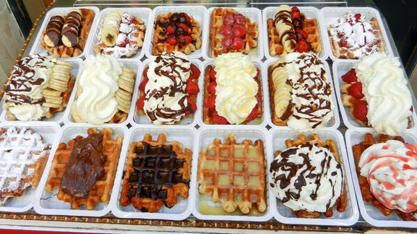 Waffles, Brussels