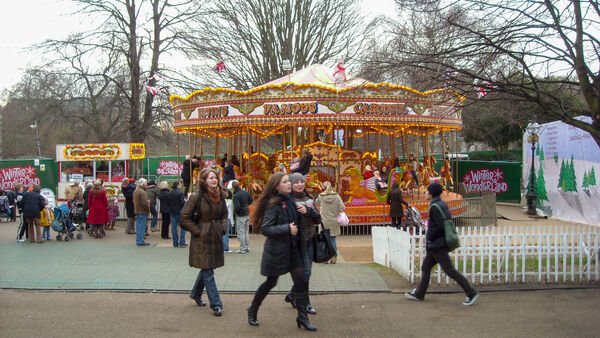 Winter Wonderland Fair, Hyde Park, London, England