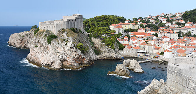 Split  Adriatic Coast, Roman Ruins & Mediterranean Climate