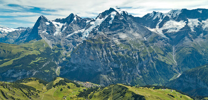 Lauterbrunnen Valley, Berner Oberland, Switzerland