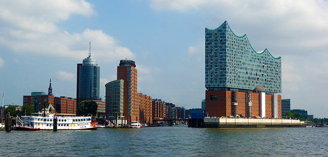 Hamburg harbor