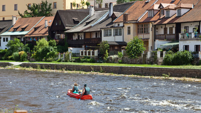 Vltava River, Český Krumlov