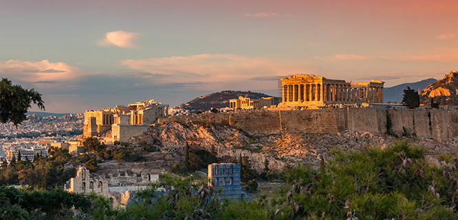 greece-athens-acropolis-sunset