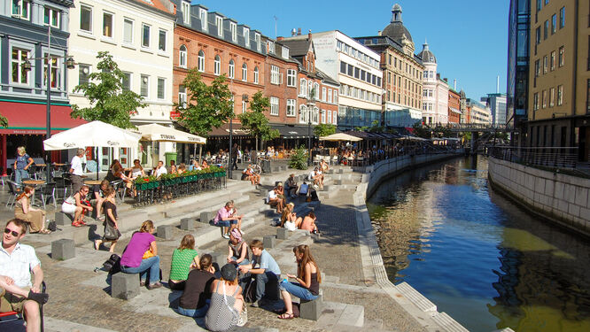Canal neighborhood, Aarhus