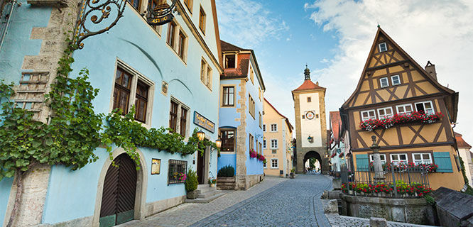 Plonlein, Rothenburg, Germany