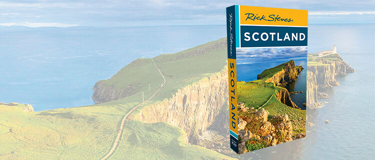Front cover of Rick Steves Scotland guidebook