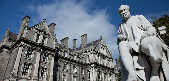 George Salmon statue, Trinty College, Dublin