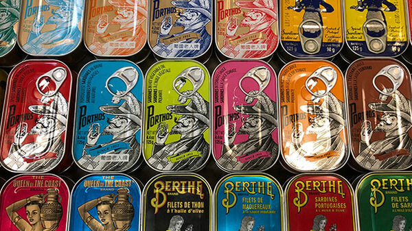 Sardine tins, Portugal