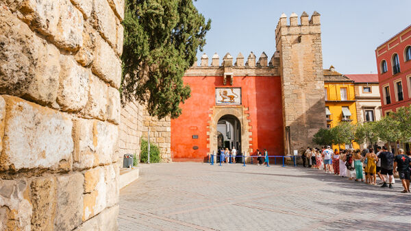 Puerta del León, Alcázar, Sevilla