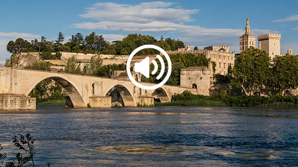 St. Bénezet Bridge, Avignon, Provence, France