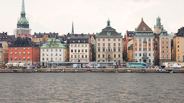 Skyline of Stockholm, Sweden