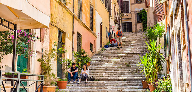 staircase in rome 