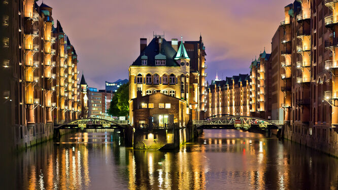 Speicherstadt district, Hamburg