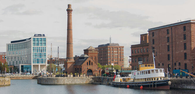 Waterfront, Liverpool, England
