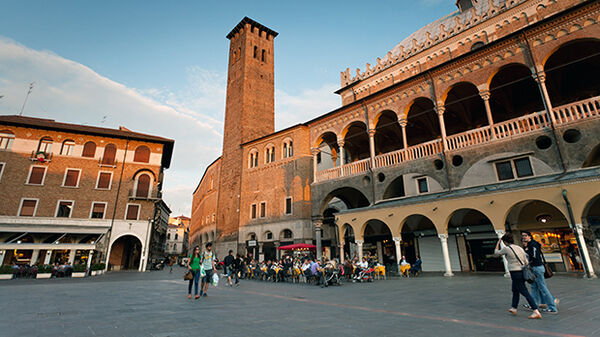 Piazza Frutta, Padua, Italy