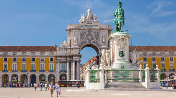Praça do Comércio, Lisbon, Portugal