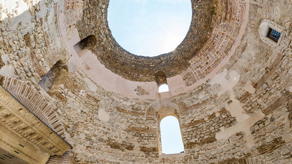 Vestibule of Diocletian's Palace, Split, Croatia
