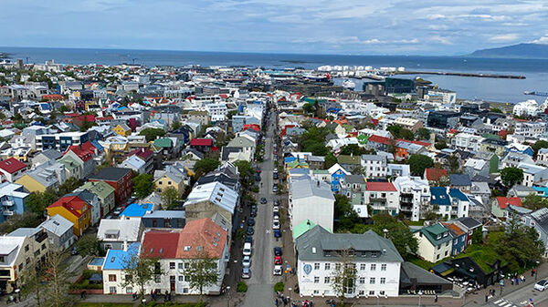 City overview, Reykjavik, Iceland