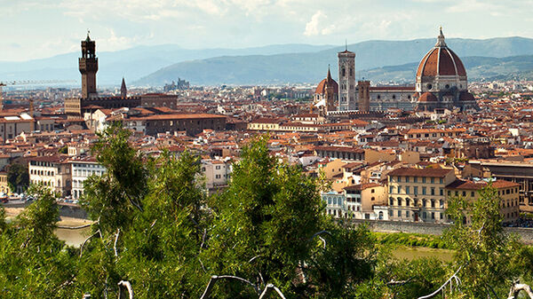 Skyline of Florence, Italy