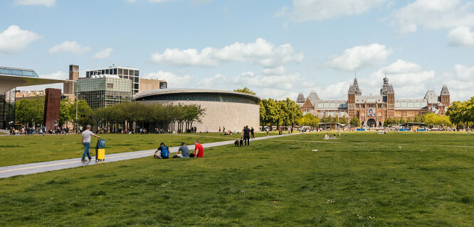 Rijksmuseum and Van Gogh Museum, Amsterdam, Netherlands