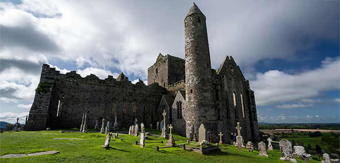 rock of cashel ruins in ireland