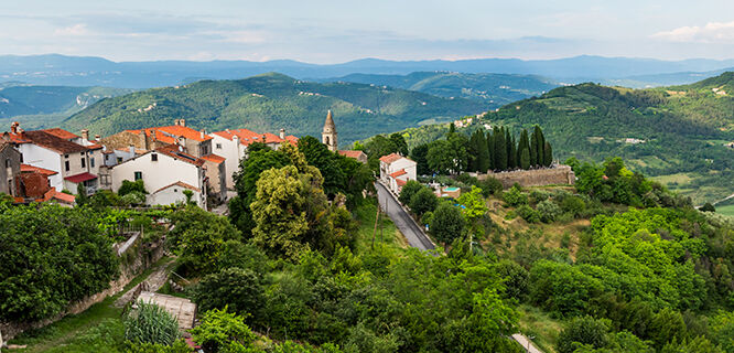Motovun village, Croatia