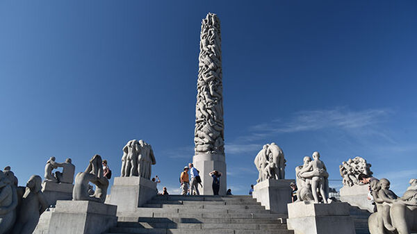 Fragner sculpture park in Oslo, Norway