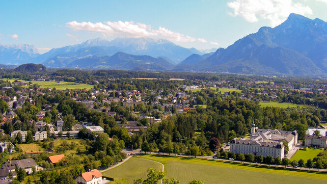 View from Hohensalzburg Fortress, Salzburg