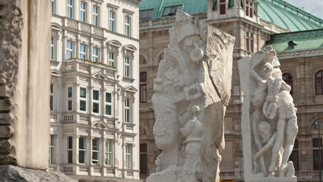 Monument Against War and Fascism, Vienna, Austria