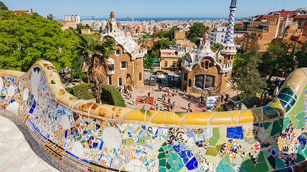Parc Güell, Barcelona, Spain