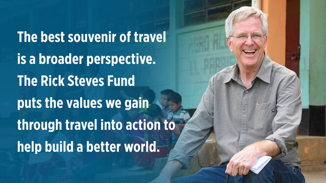 rick steves with quote