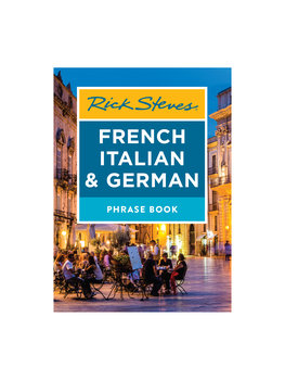 3-in-1 French, Italian, German Phrase Book