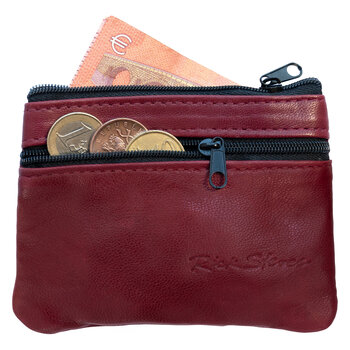 DailyObjects Black Vegan Leather Zipper Slim Card & Coin Wallet Buy At  DailyObjects