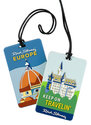 Rick Steves Luggage Tags - Florence Duomo and Neuschwanstein
