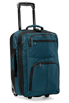 blue carry on luggage